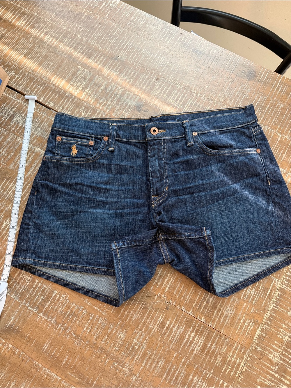 Polo by Ralph Lauren Dark Indigo Denim Women's Shorts